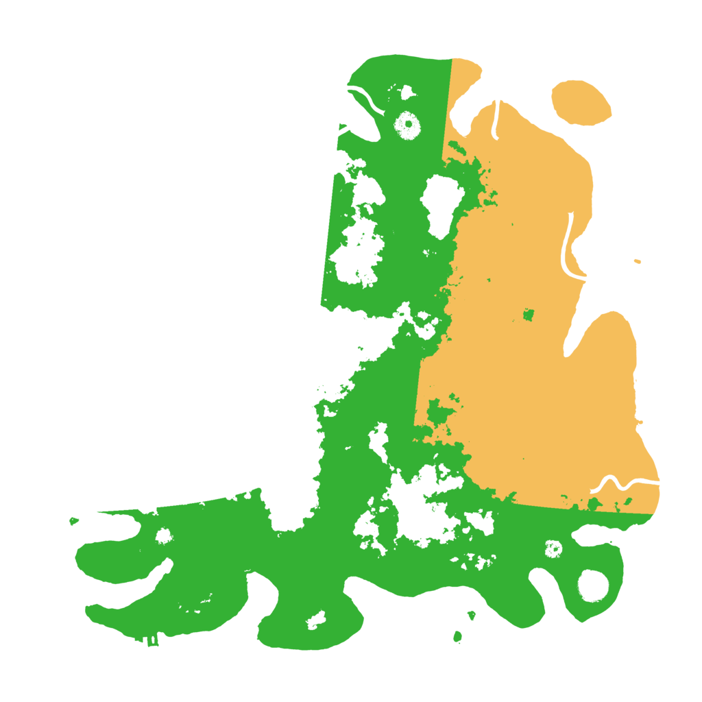 Biome Rust Map: Procedural Map, Size: 4000, Seed: 52407
