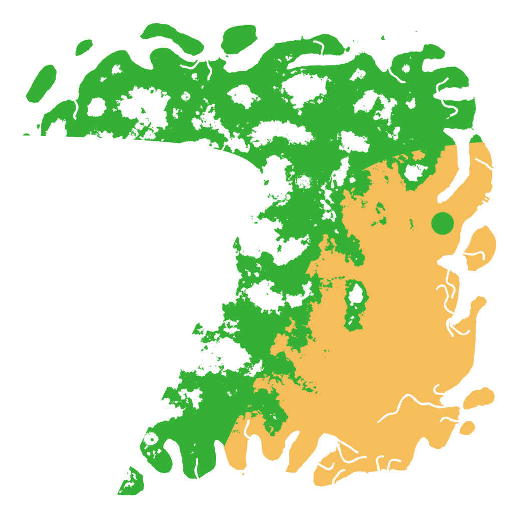 Biome Rust Map: Procedural Map, Size: 6000, Seed: 946151