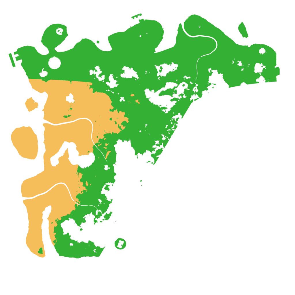 Biome Rust Map: Procedural Map, Size: 4250, Seed: 2337453