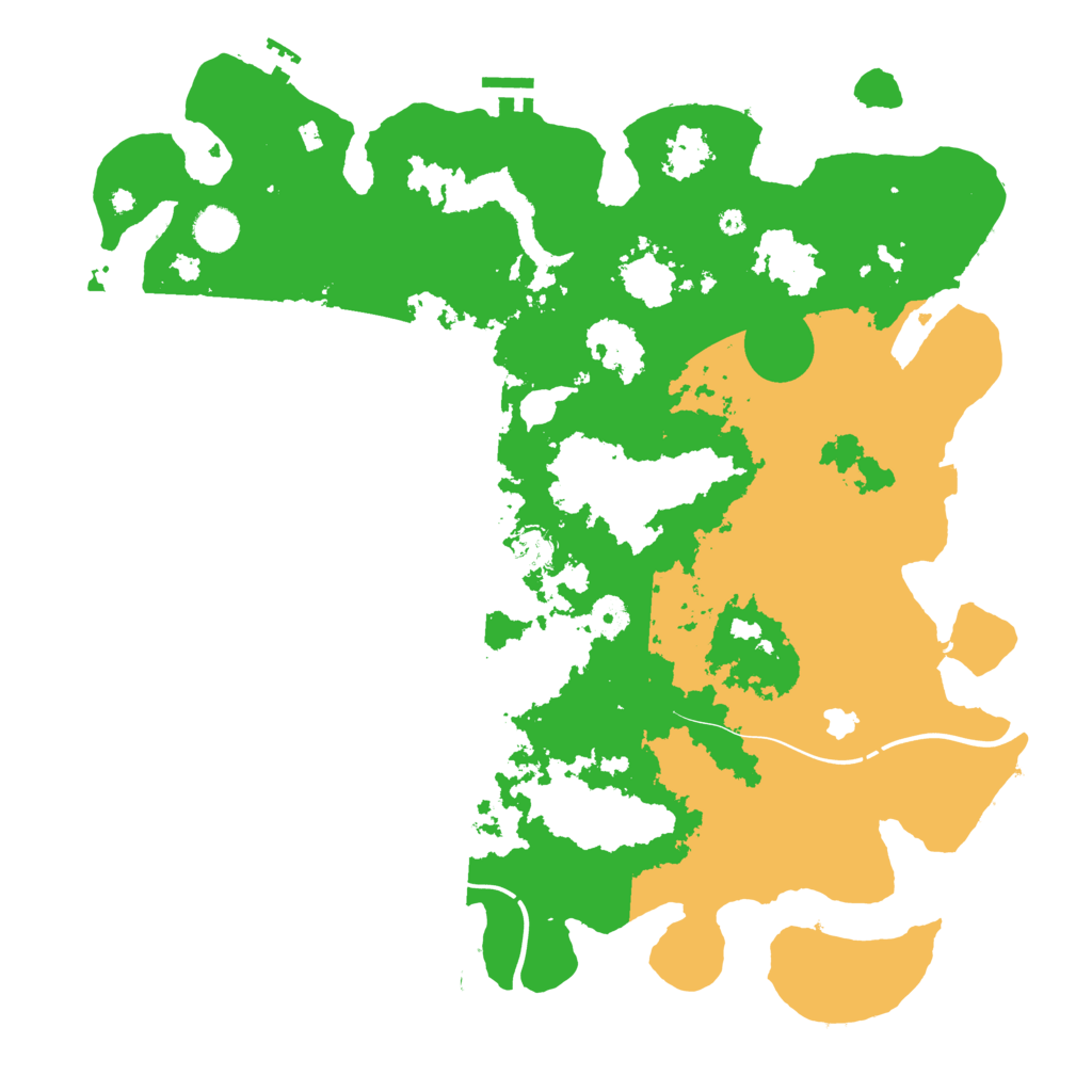 Biome Rust Map: Procedural Map, Size: 4250, Seed: 5815771