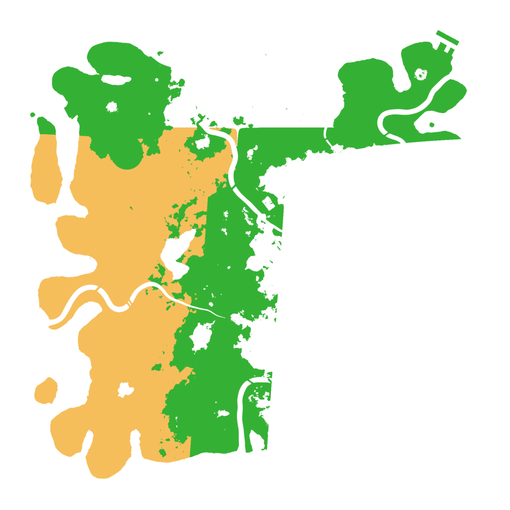 Biome Rust Map: Procedural Map, Size: 4250, Seed: 8940