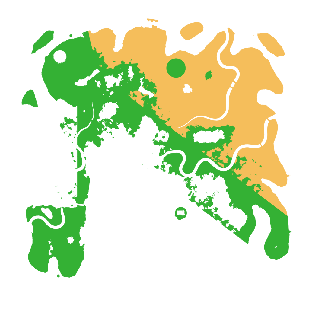 Biome Rust Map: Procedural Map, Size: 4250, Seed: 5100547