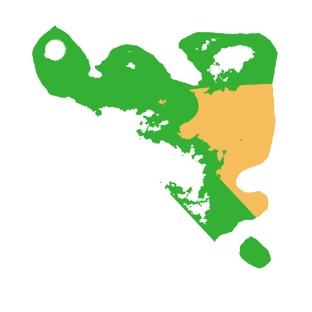 Biome Rust Map: Barren, Size: 2688, Seed: 1476554157