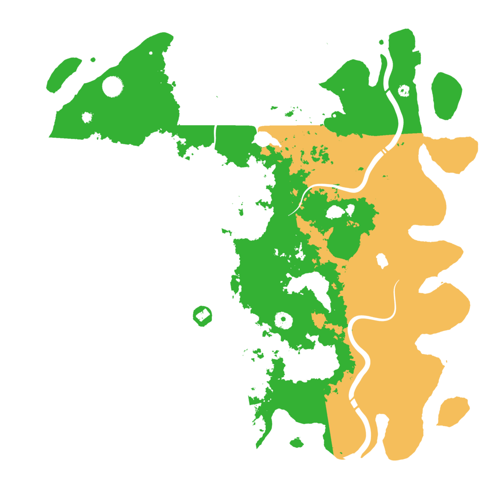 Biome Rust Map: Procedural Map, Size: 4250, Seed: 4446241