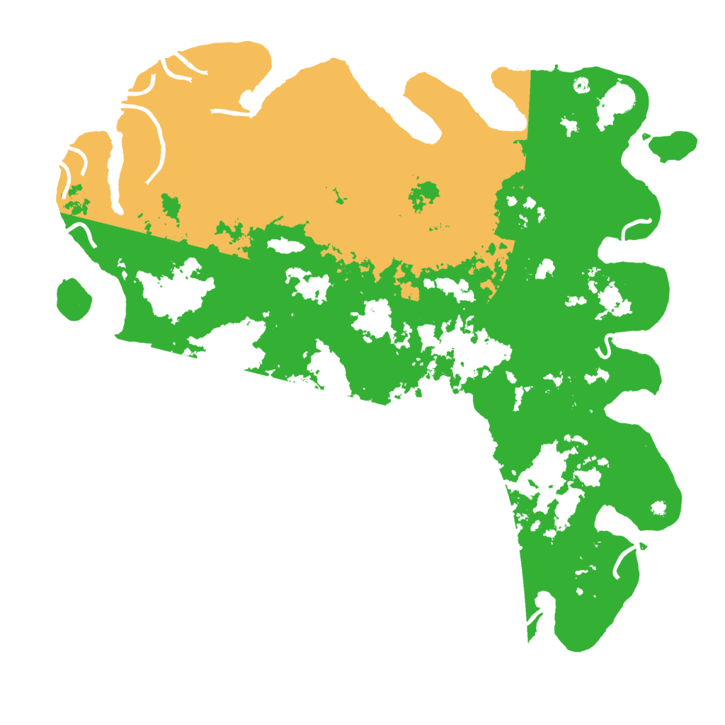 Biome Rust Map: Procedural Map, Size: 4500, Seed: 1765041