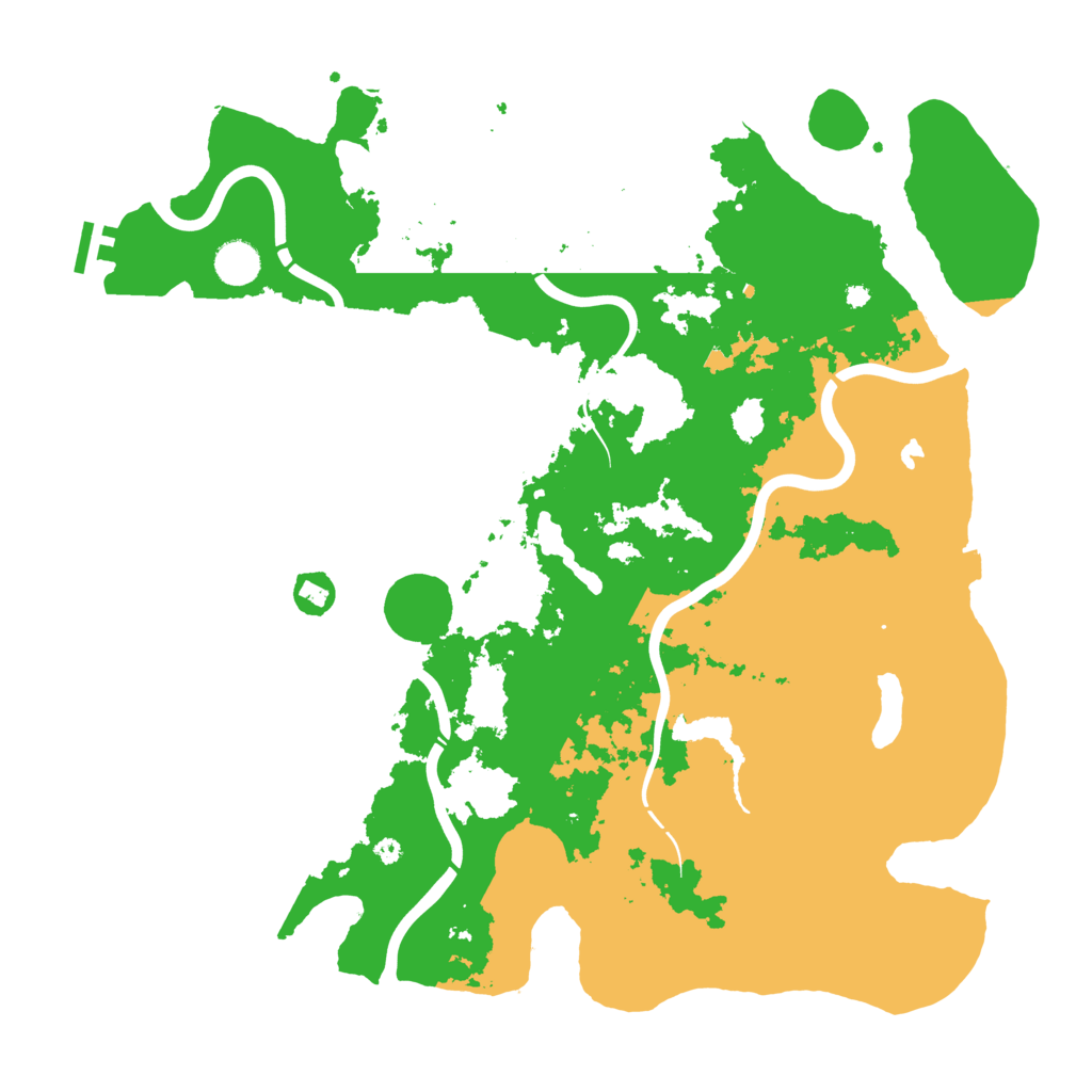 Biome Rust Map: Procedural Map, Size: 4250, Seed: 4069072