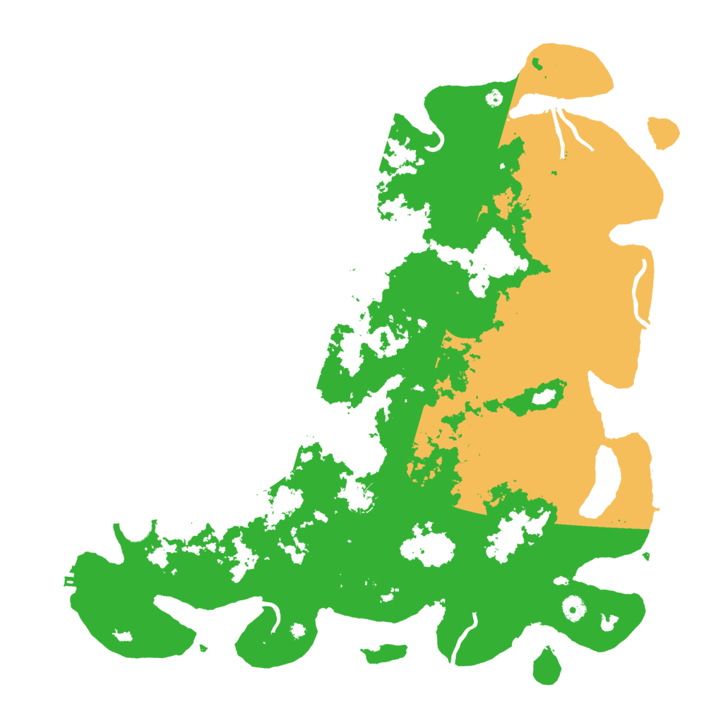 Biome Rust Map: Procedural Map, Size: 4500, Seed: 473483