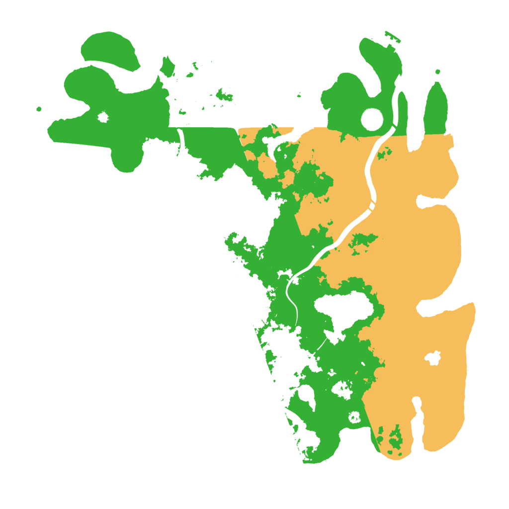 Biome Rust Map: Procedural Map, Size: 4250, Seed: 5635251