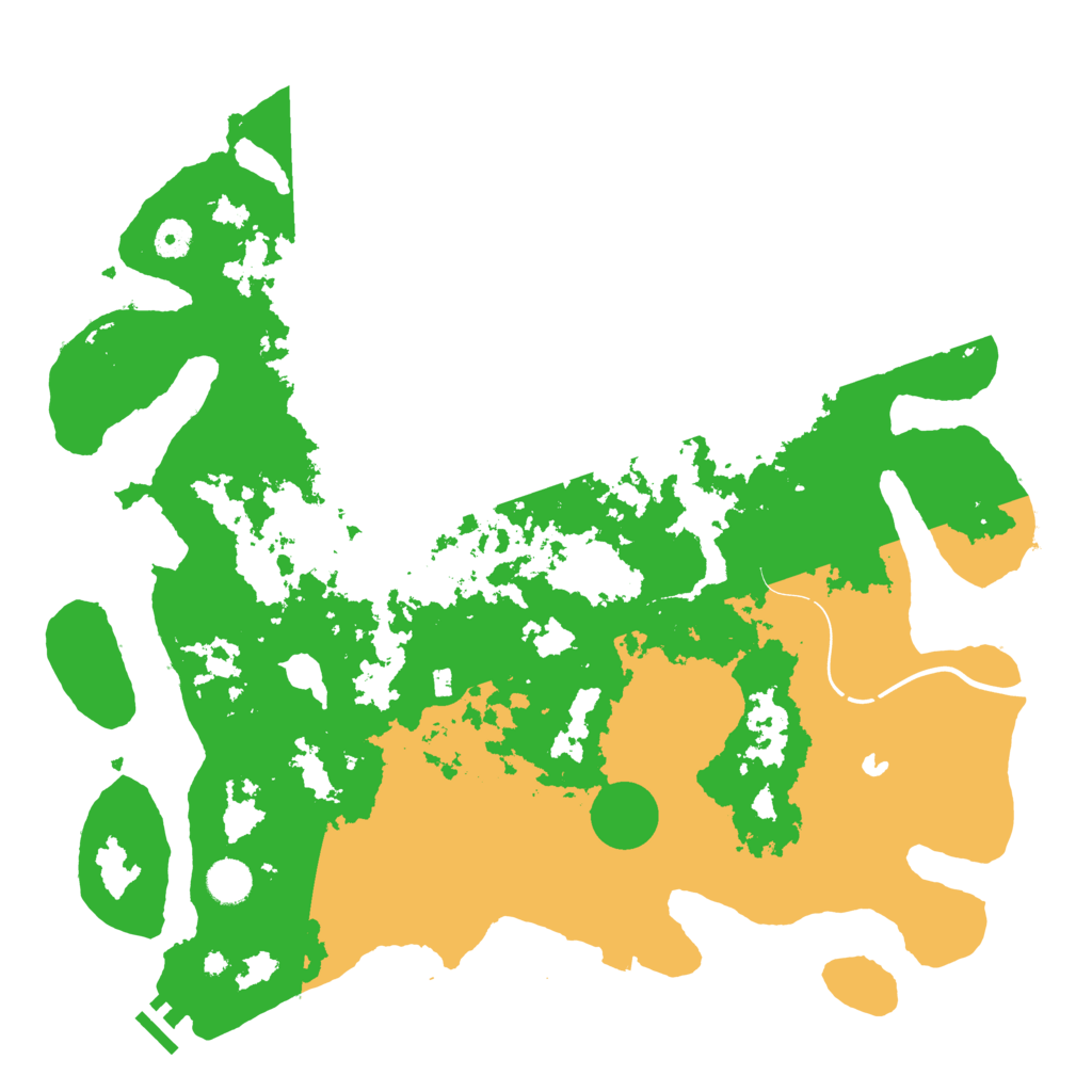 Biome Rust Map: Procedural Map, Size: 4250, Seed: 2031042