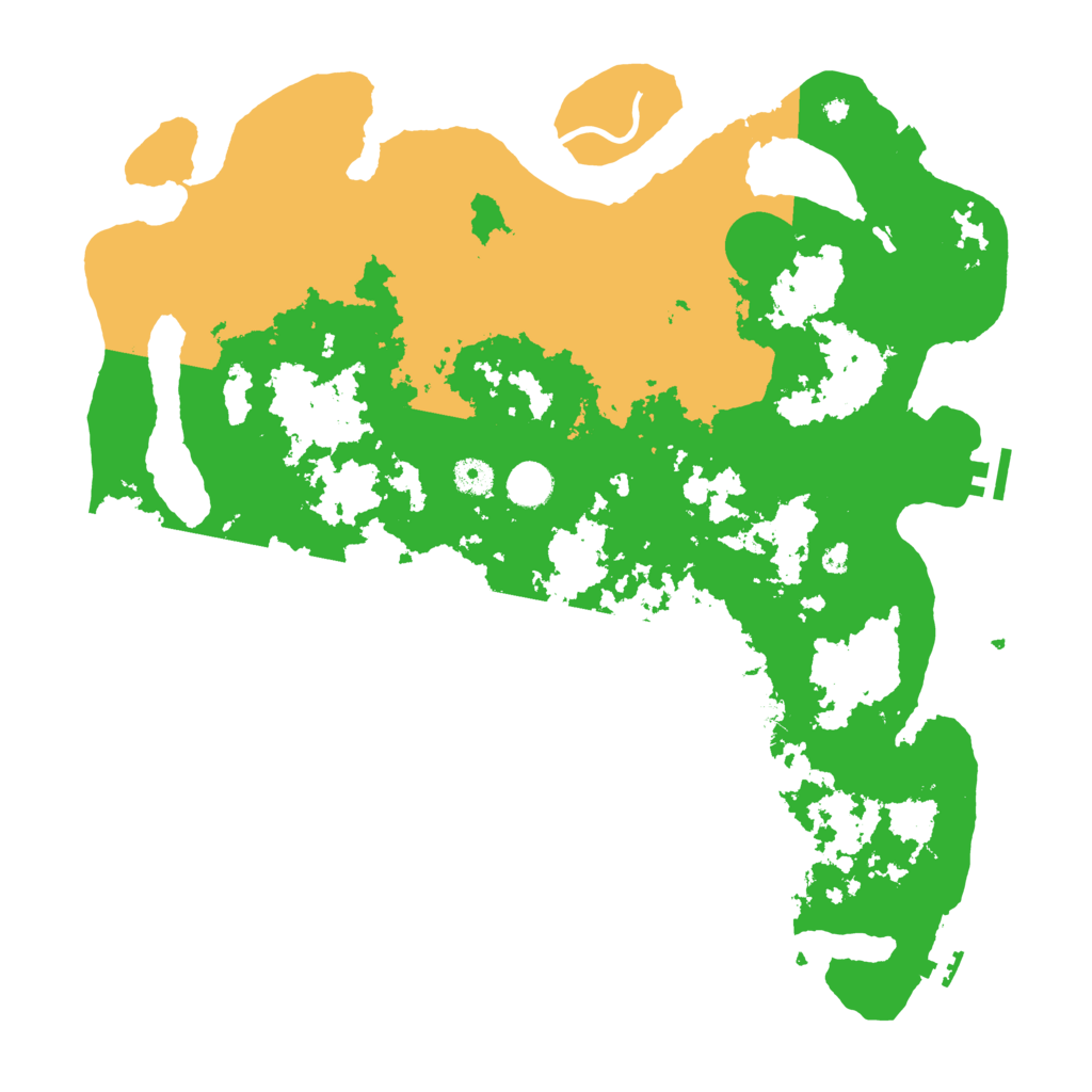 Biome Rust Map: Procedural Map, Size: 4250, Seed: 2851372