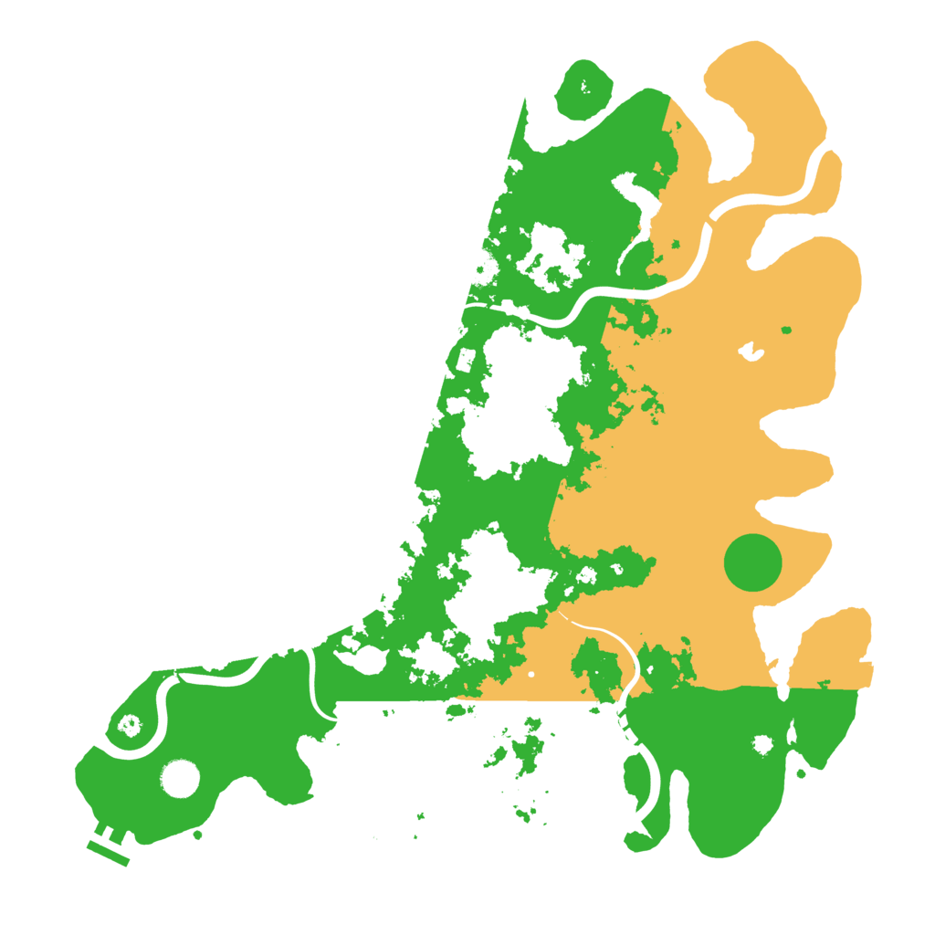 Biome Rust Map: Procedural Map, Size: 4250, Seed: 2292515