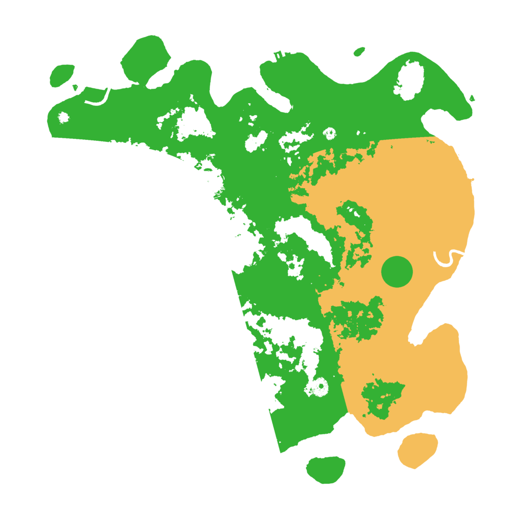 Biome Rust Map: Procedural Map, Size: 4250, Seed: 343995