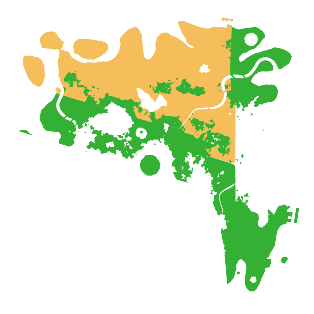 Biome Rust Map: Procedural Map, Size: 4250, Seed: 4727303