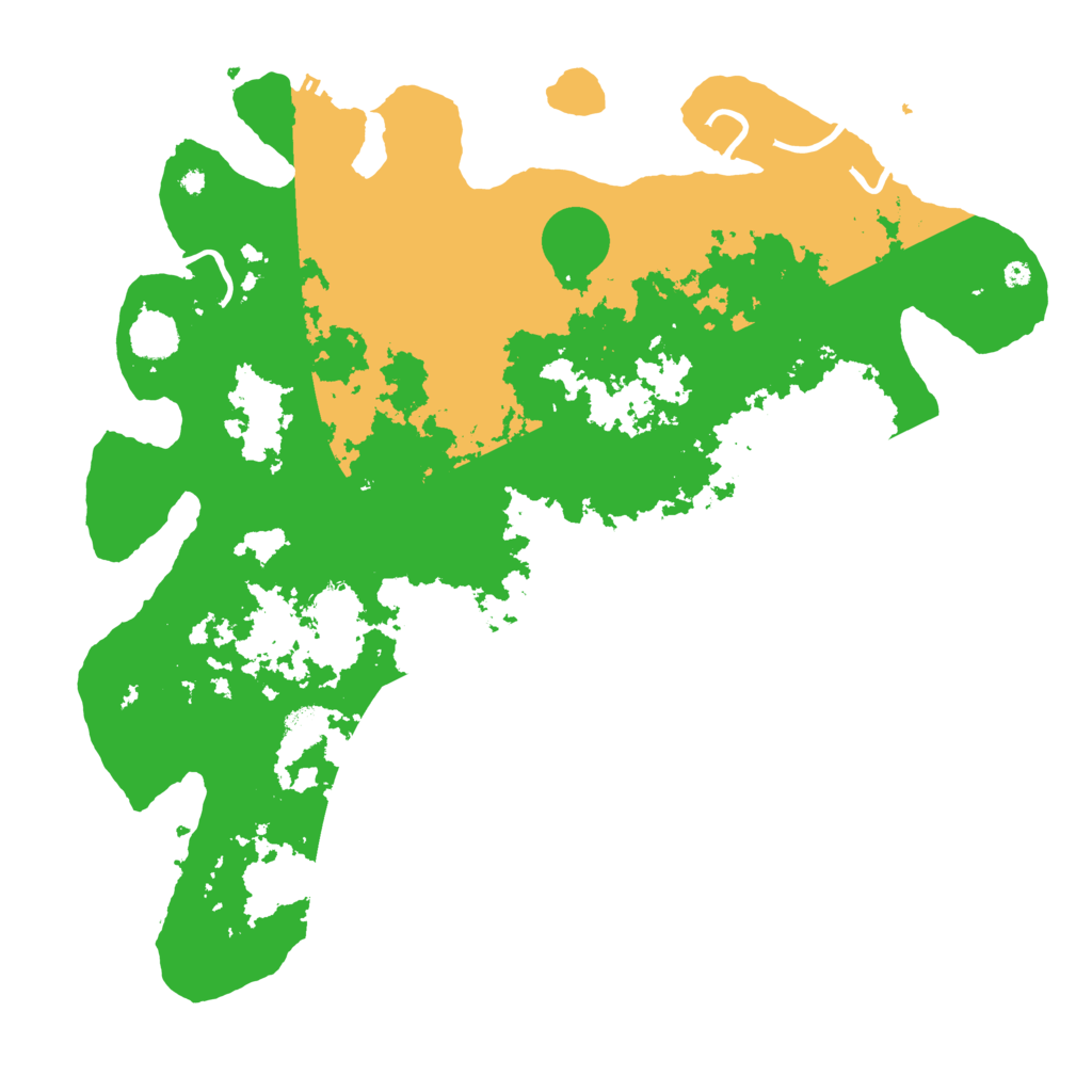 Biome Rust Map: Procedural Map, Size: 4250, Seed: 488953