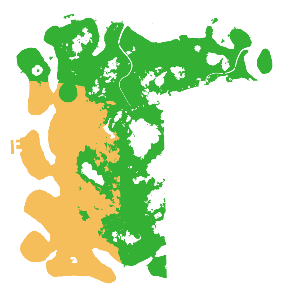 Biome Rust Map: Procedural Map, Size: 4250, Seed: 716129