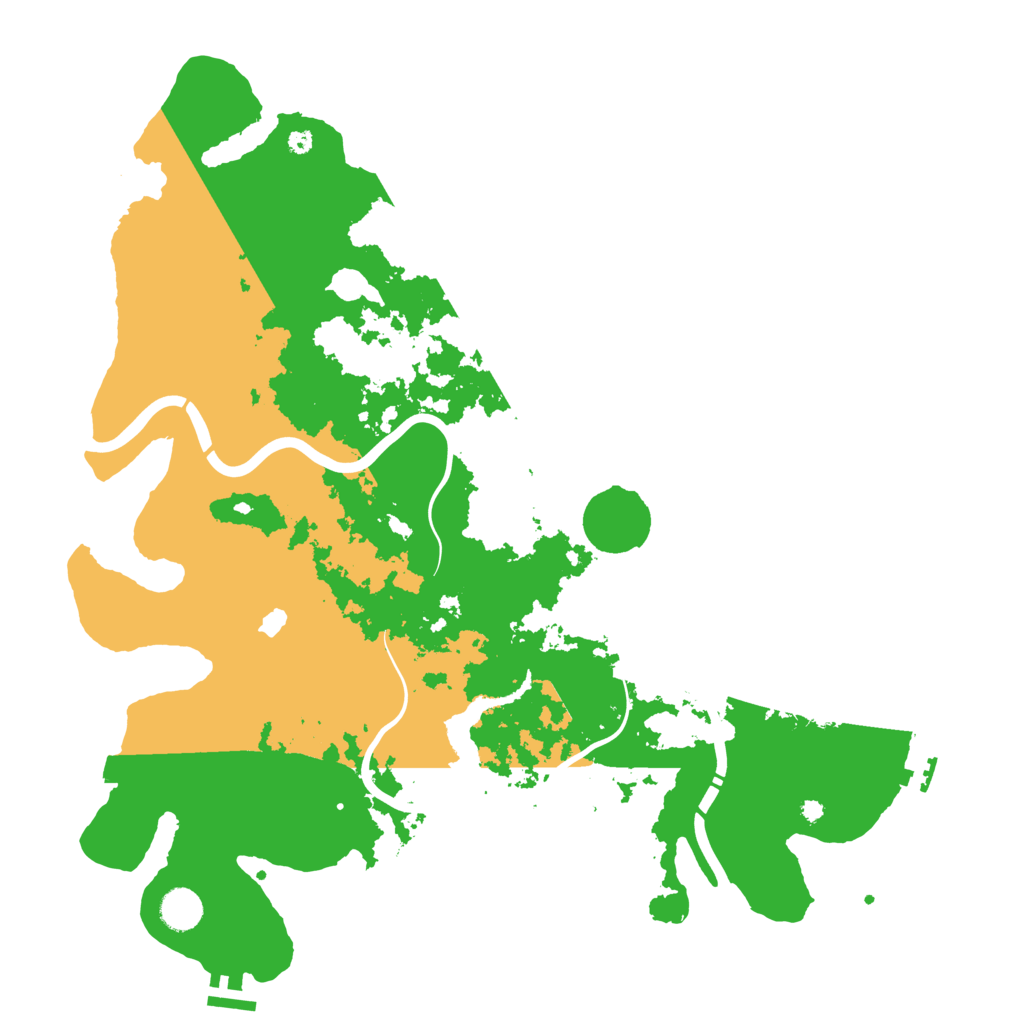 Biome Rust Map: Procedural Map, Size: 4250, Seed: 4888879