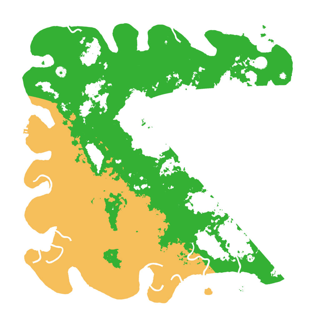 Biome Rust Map: Procedural Map, Size: 4500, Seed: 1879027