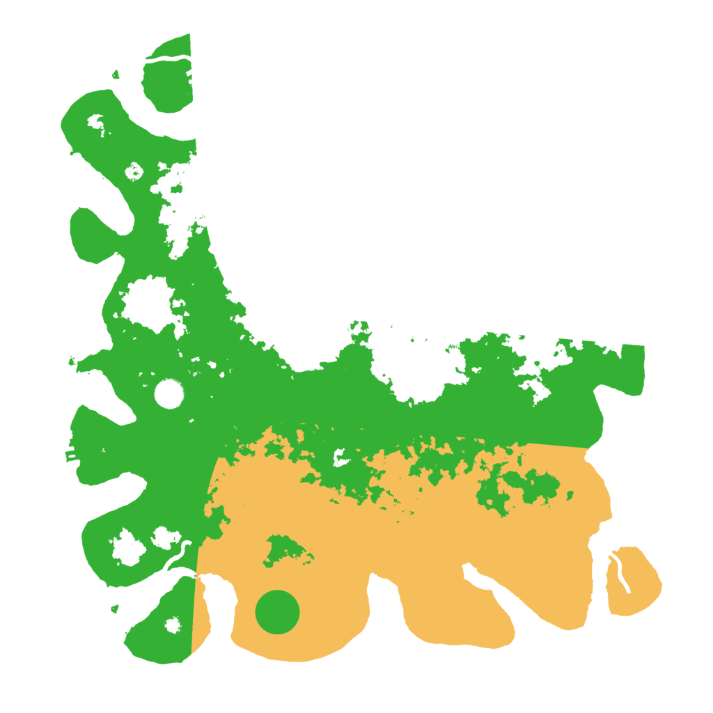 Biome Rust Map: Procedural Map, Size: 4250, Seed: 5481629