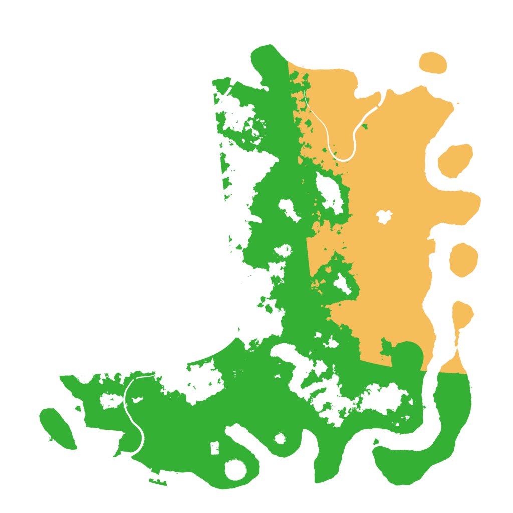 Biome Rust Map: Procedural Map, Size: 4250, Seed: 2965792