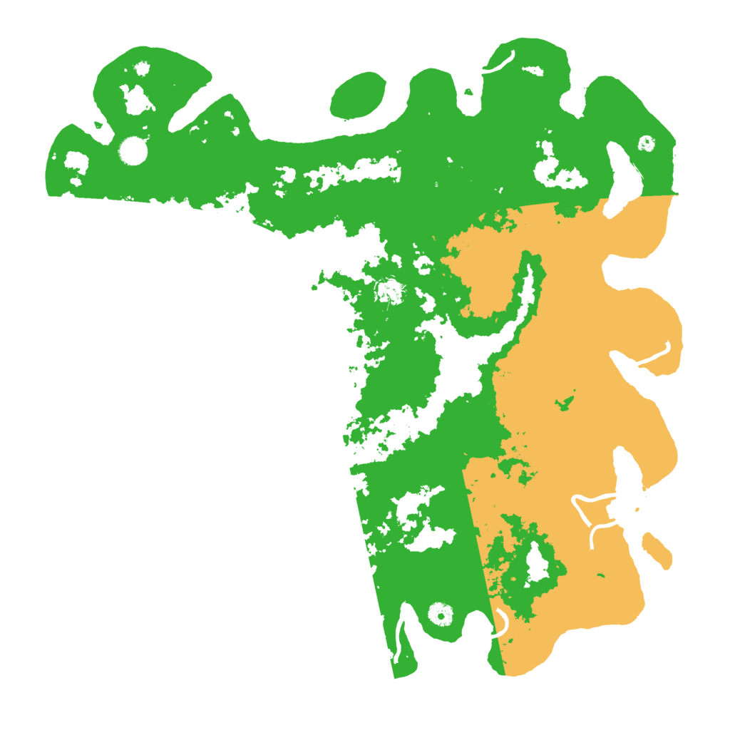 Biome Rust Map: Procedural Map, Size: 4500, Seed: 3608314