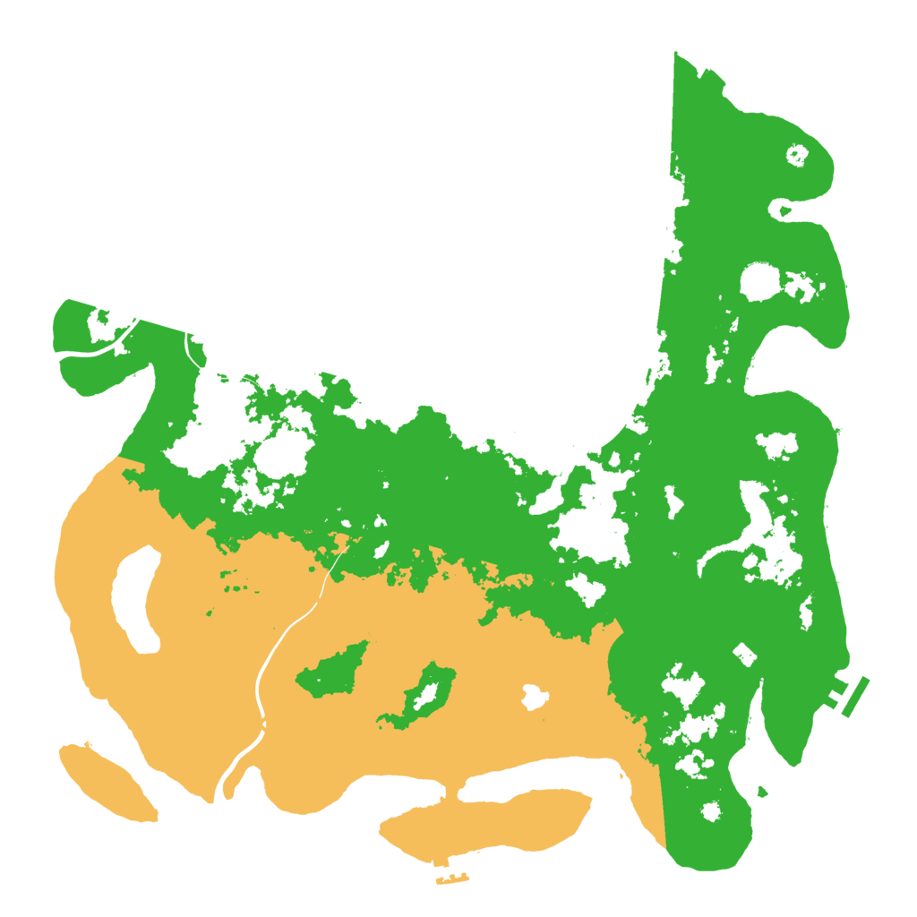 Biome Rust Map: Procedural Map, Size: 4250, Seed: 1063597