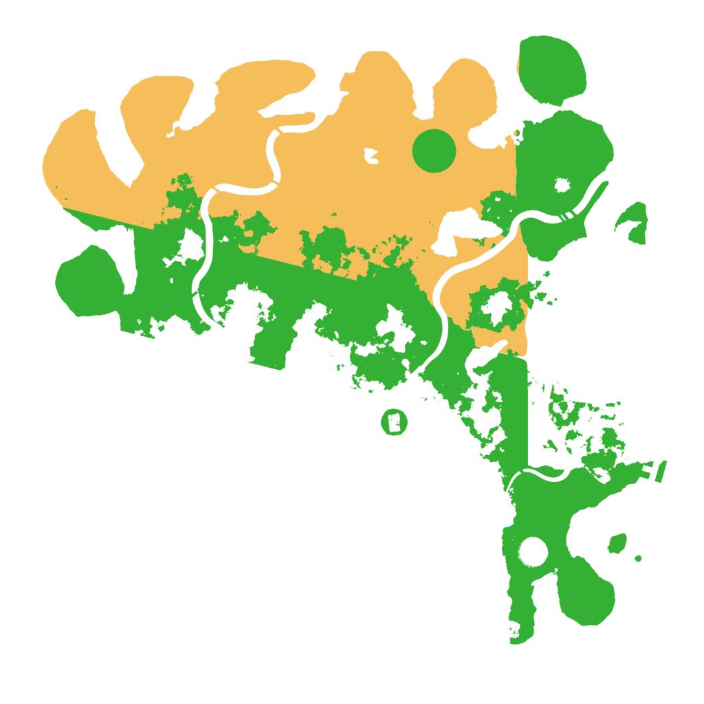 Biome Rust Map: Procedural Map, Size: 4250, Seed: 6205670