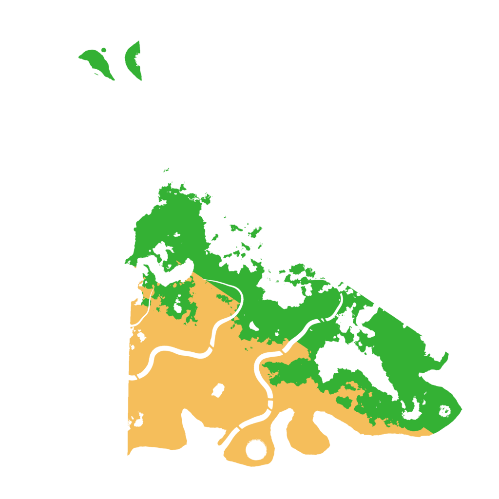 Biome Rust Map: Procedural Map, Size: 4250, Seed: 4123931