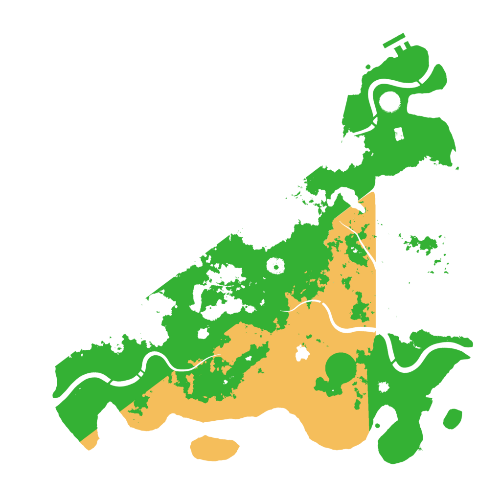 Biome Rust Map: Procedural Map, Size: 4250, Seed: 3911921