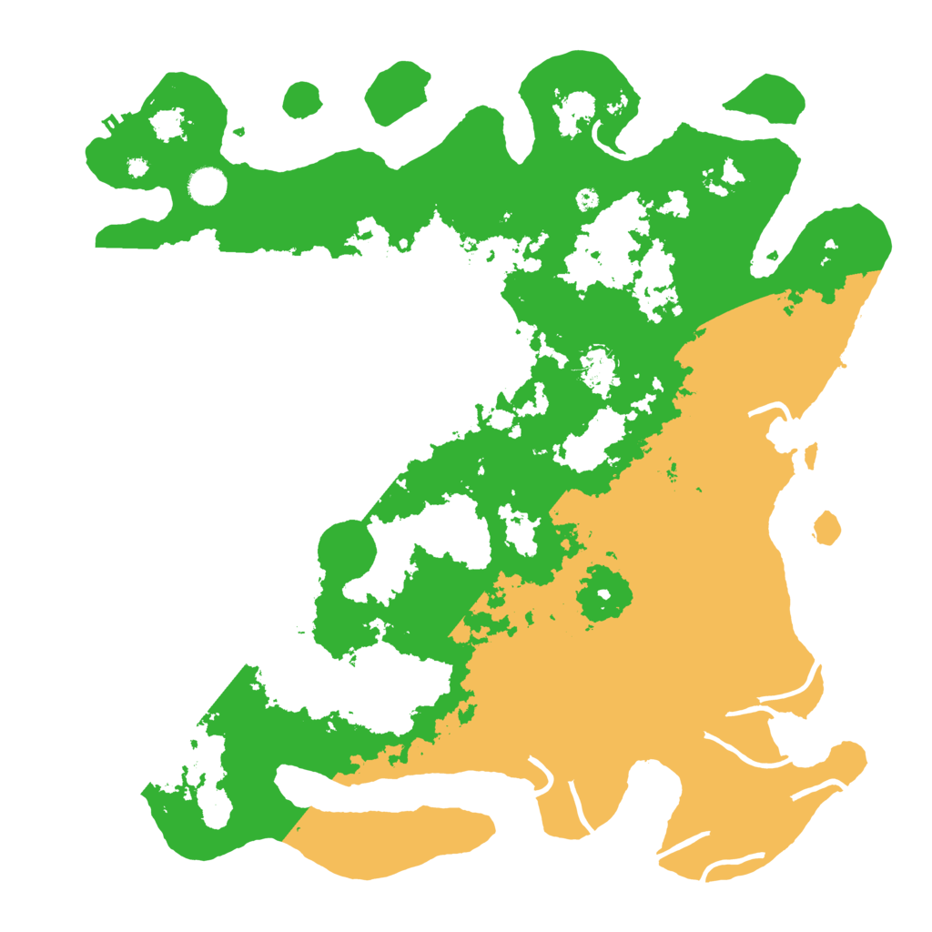 Biome Rust Map: Procedural Map, Size: 4250, Seed: 5863921