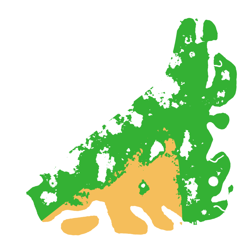 Biome Rust Map: Procedural Map, Size: 4500, Seed: 3579494