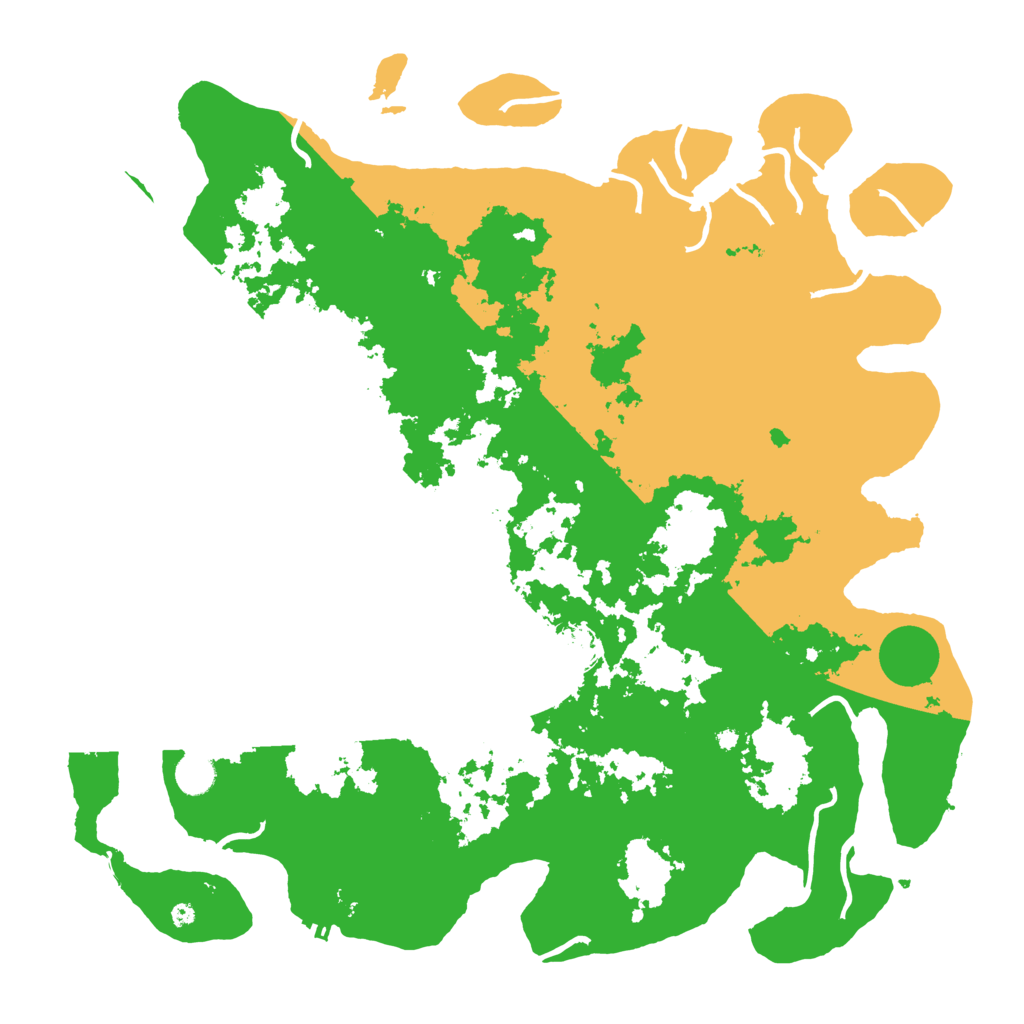 Biome Rust Map: Procedural Map, Size: 4500, Seed: 2761737