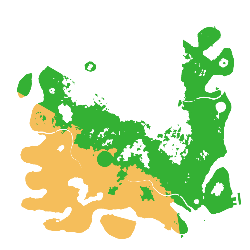 Biome Rust Map: Procedural Map, Size: 4250, Seed: 2861565