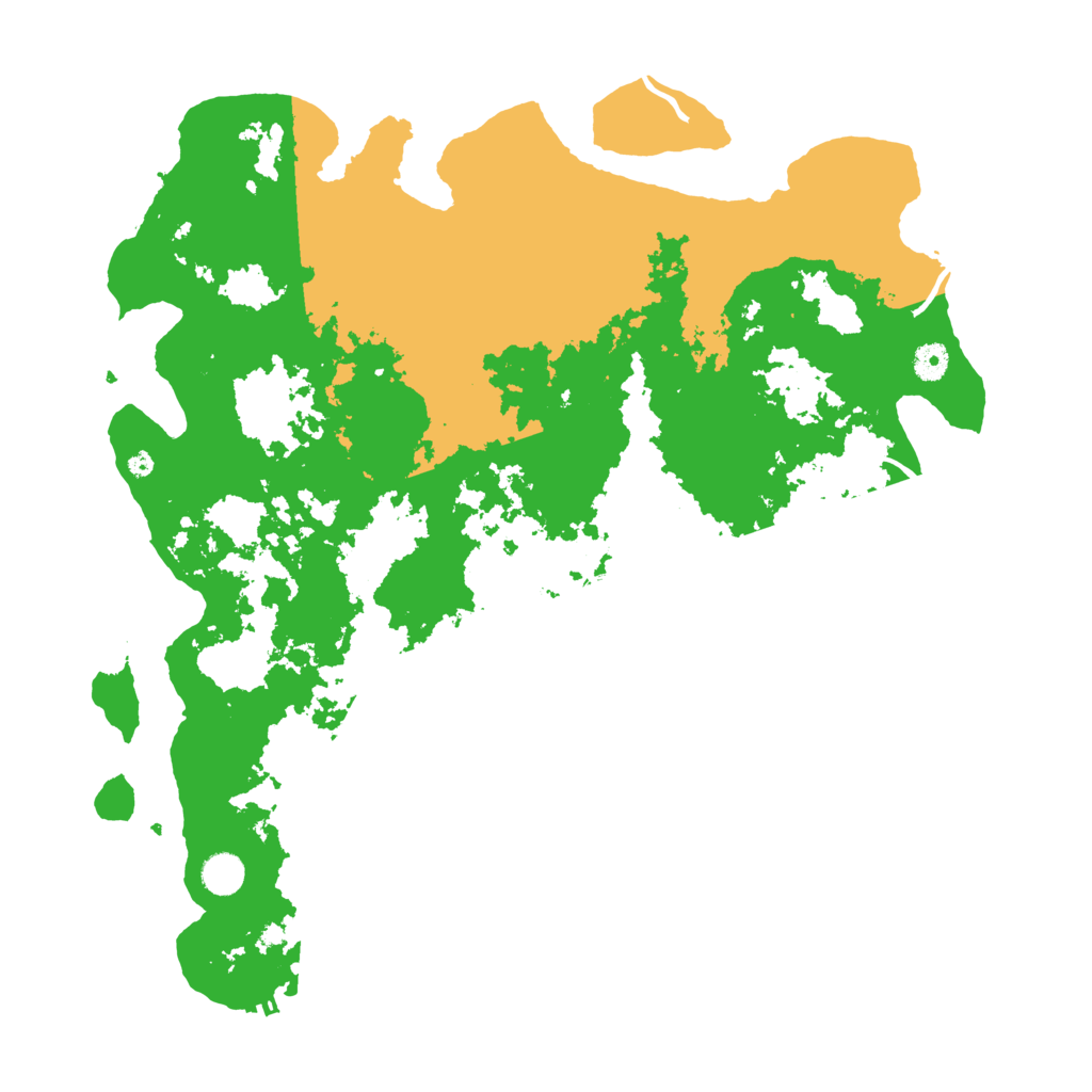 Biome Rust Map: Procedural Map, Size: 4500, Seed: 4688219