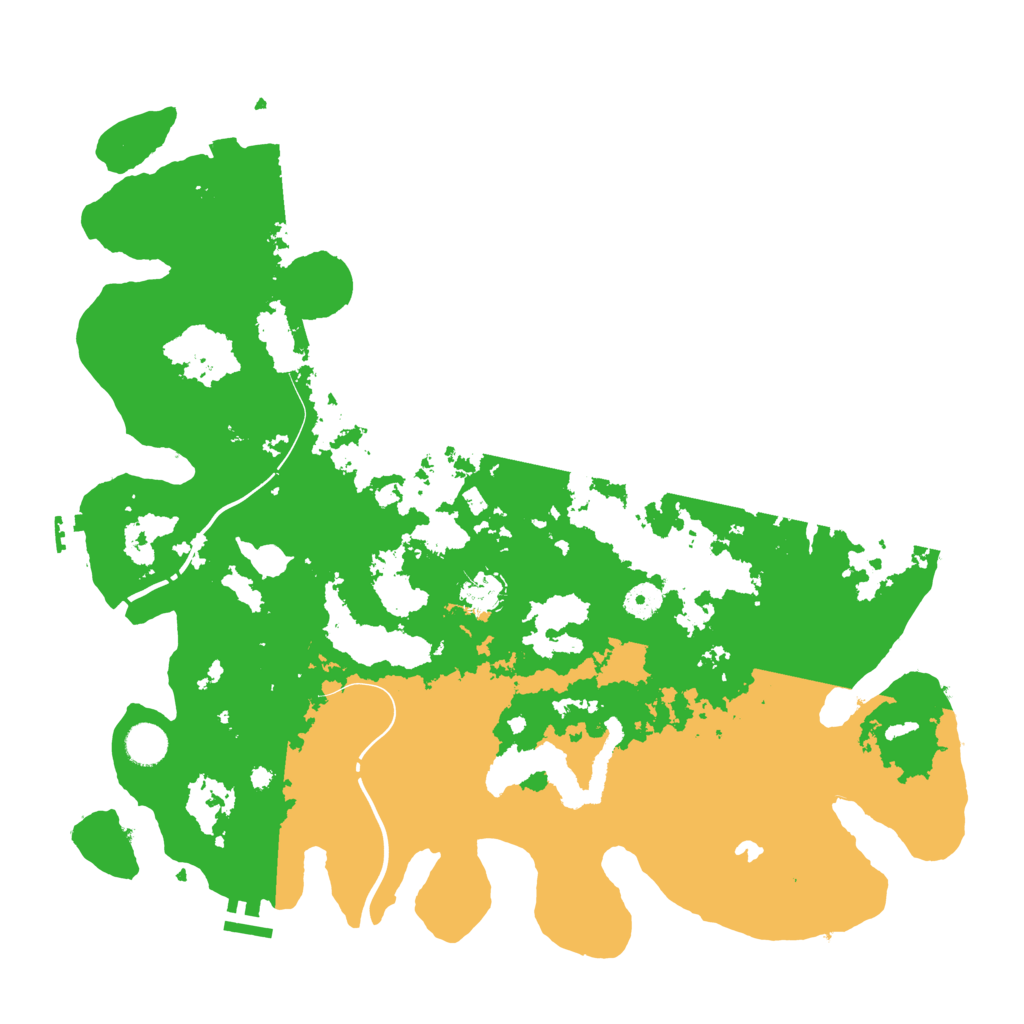 Biome Rust Map: Procedural Map, Size: 4250, Seed: 576732