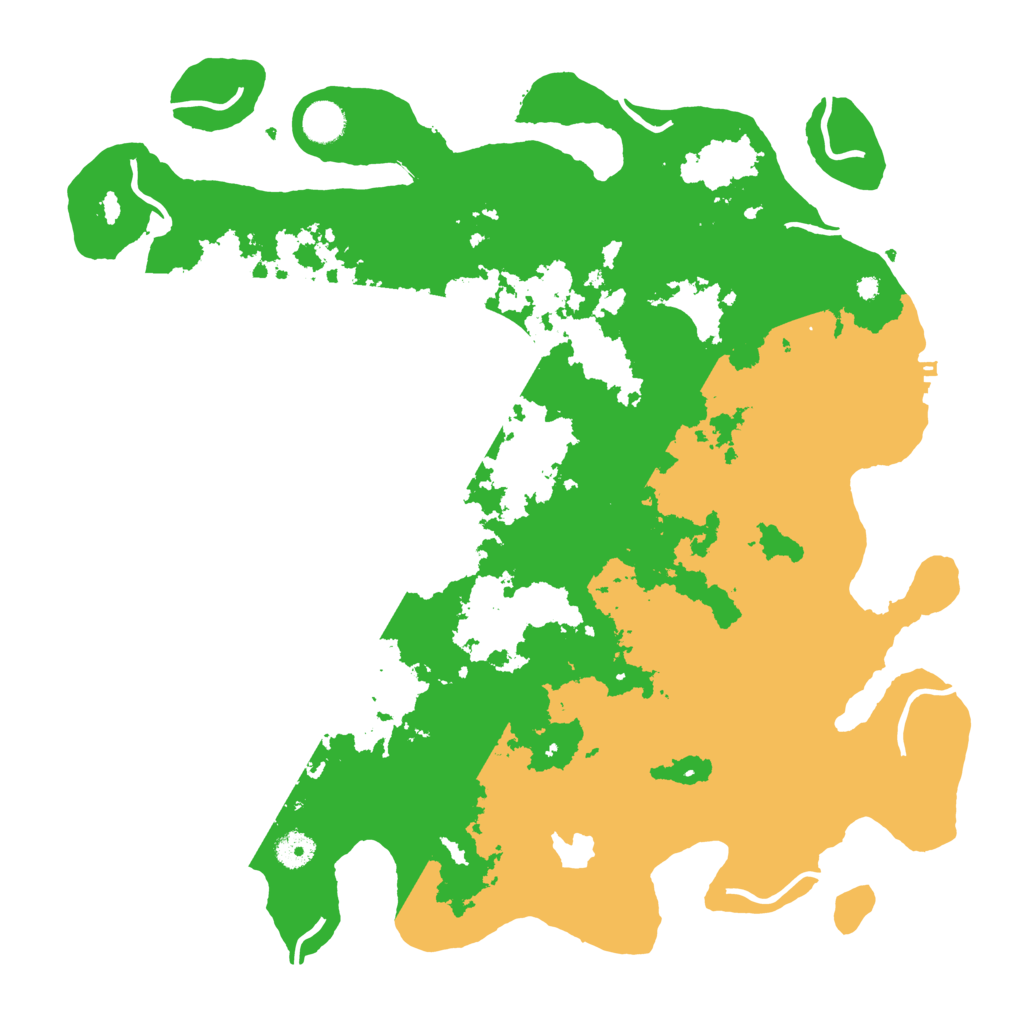 Biome Rust Map: Procedural Map, Size: 4250, Seed: 3443379