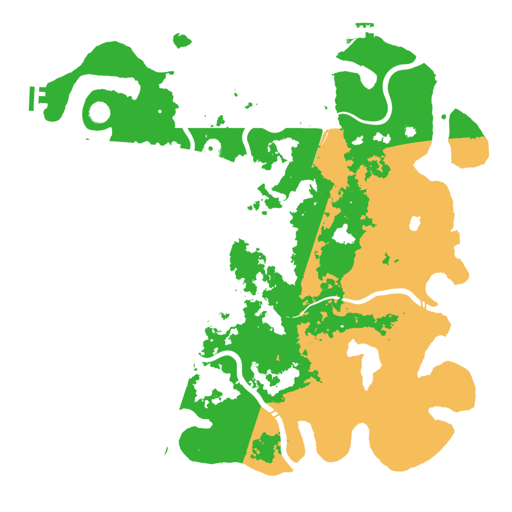 Biome Rust Map: Procedural Map, Size: 4250, Seed: 4925229
