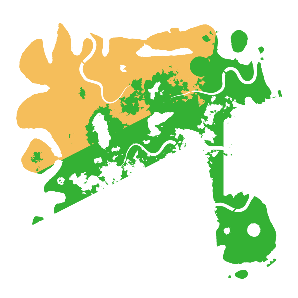 Biome Rust Map: Procedural Map, Size: 4000, Seed: 308