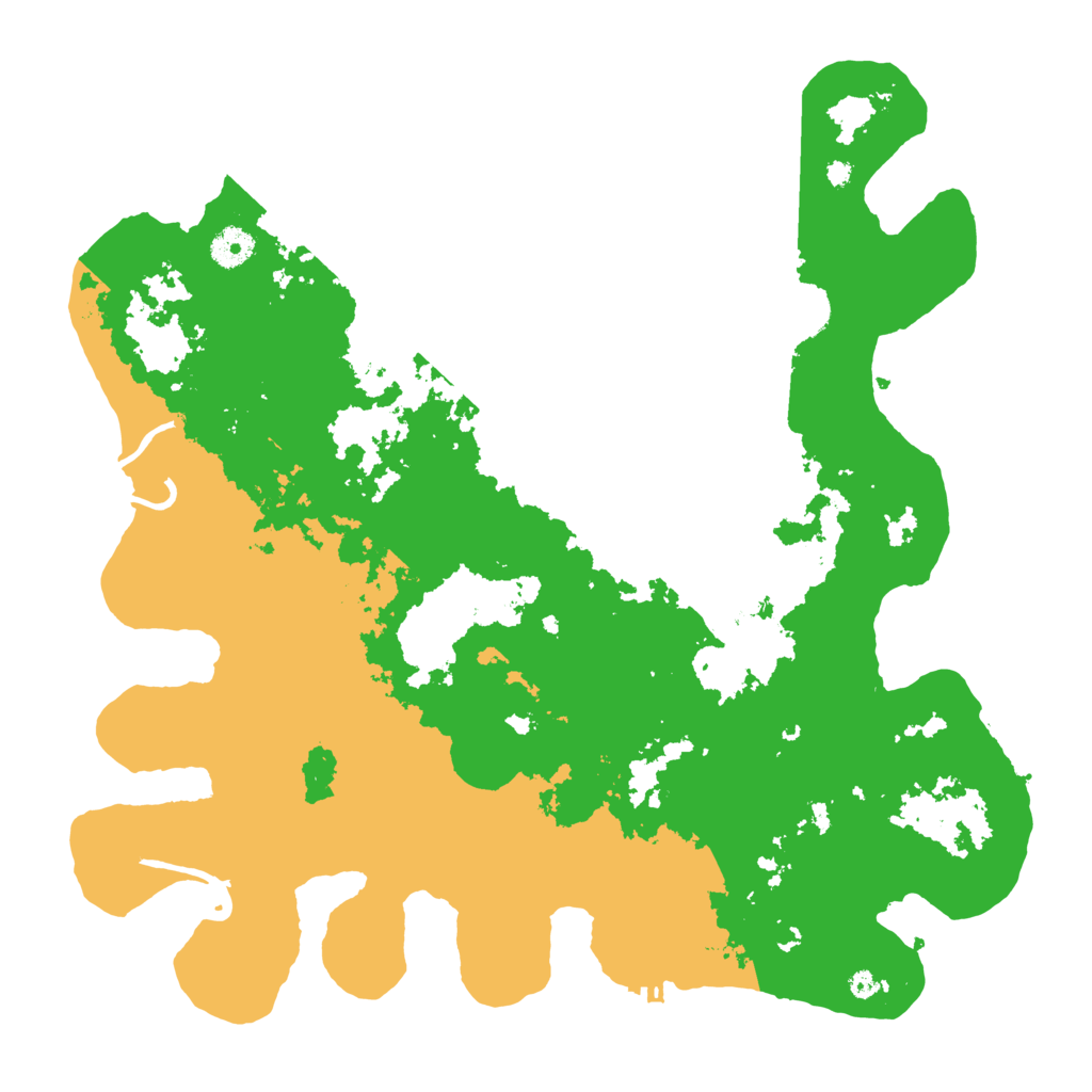 Biome Rust Map: Procedural Map, Size: 4000, Seed: 486899