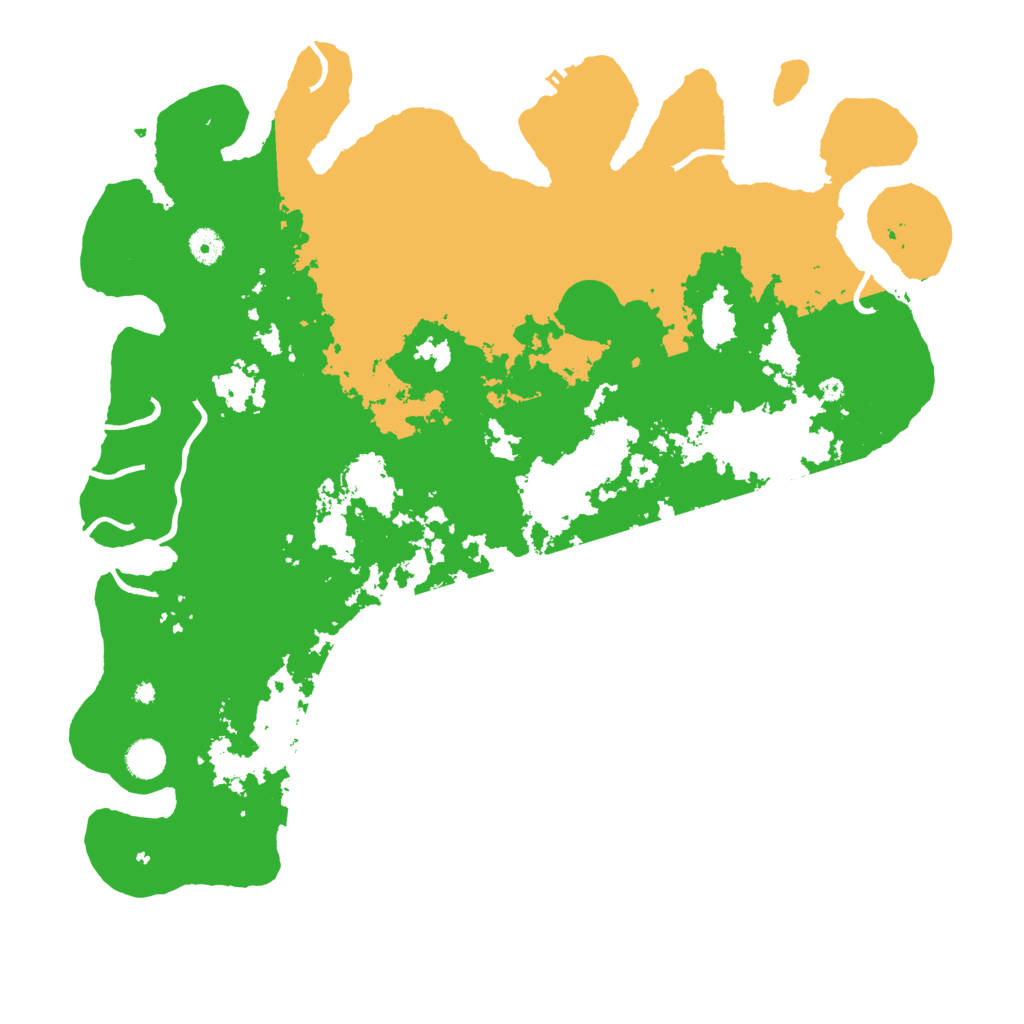 Biome Rust Map: Procedural Map, Size: 4500, Seed: 147383