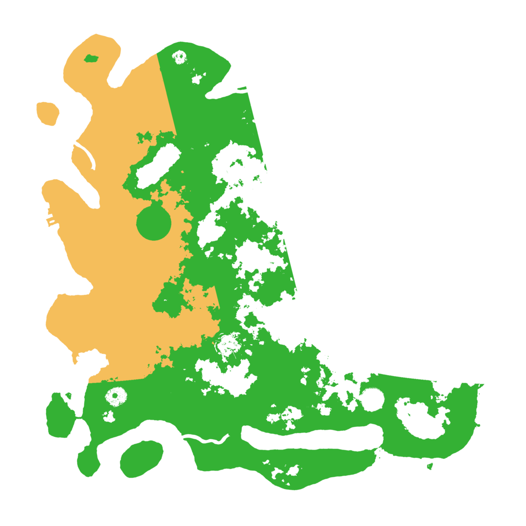 Biome Rust Map: Procedural Map, Size: 4000, Seed: 878542