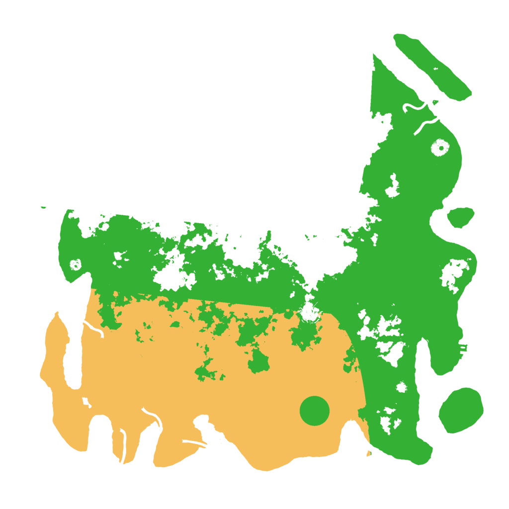 Biome Rust Map: Procedural Map, Size: 4500, Seed: 2294478