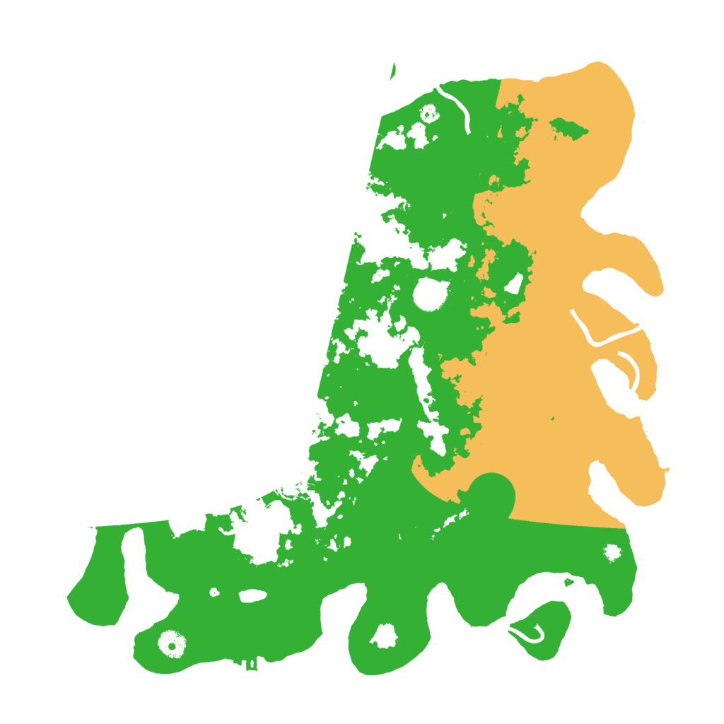 Biome Rust Map: Procedural Map, Size: 4000, Seed: 948623