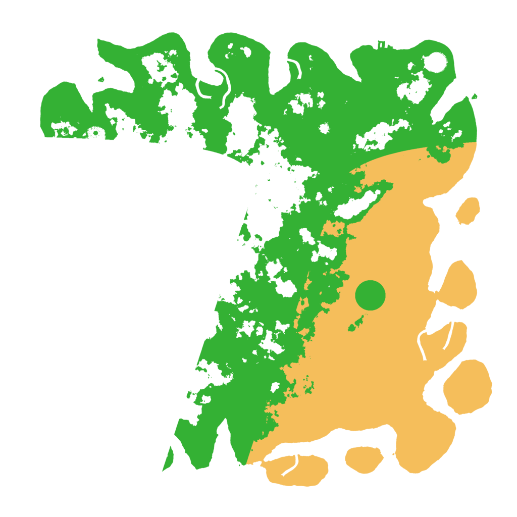 Biome Rust Map: Procedural Map, Size: 4500, Seed: 17056