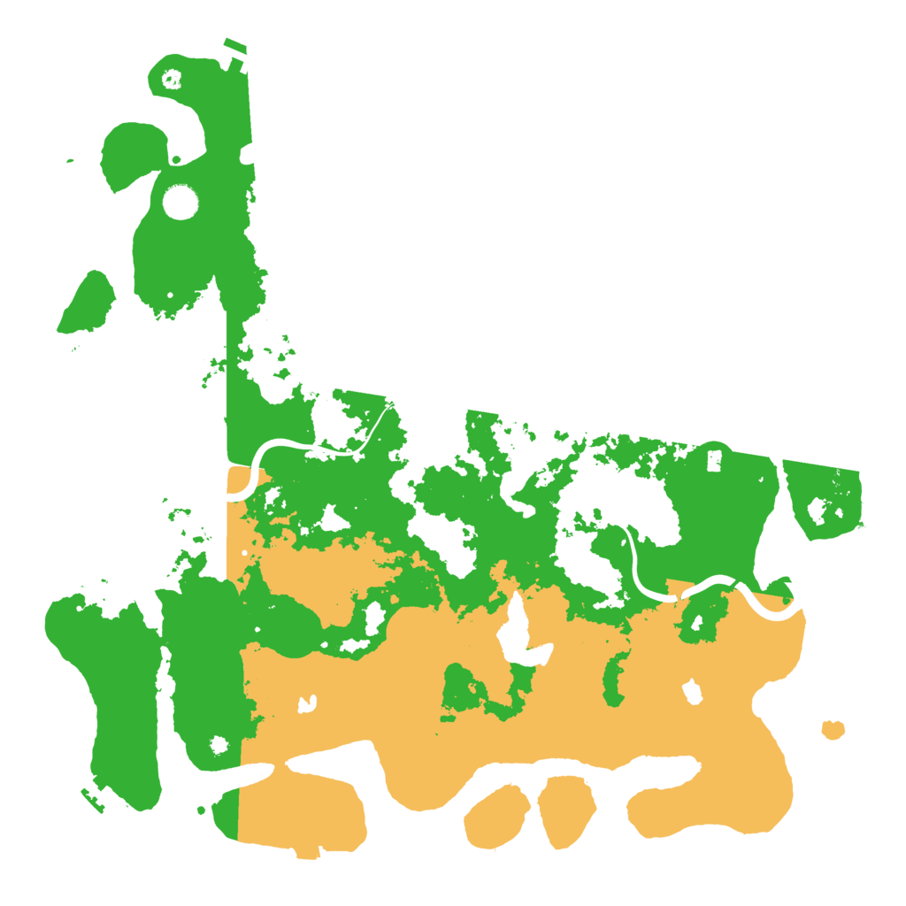 Biome Rust Map: Procedural Map, Size: 4500, Seed: 4030320
