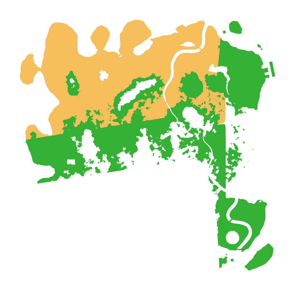 Biome Rust Map: Procedural Map, Size: 4000, Seed: 315344