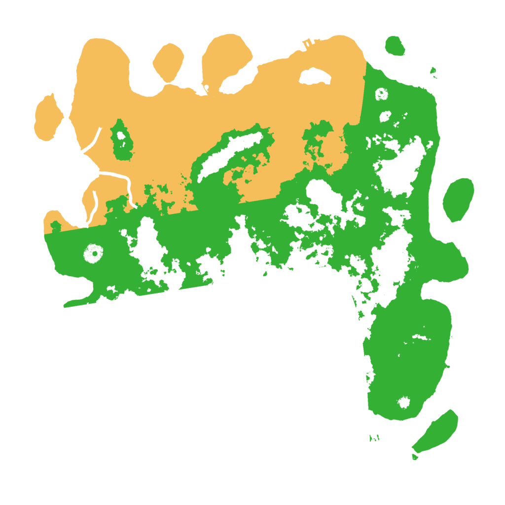 Biome Rust Map: Procedural Map, Size: 4000, Seed: 315344