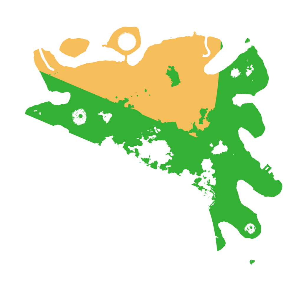 Biome Rust Map: Procedural Map, Size: 3000, Seed: 1200426151