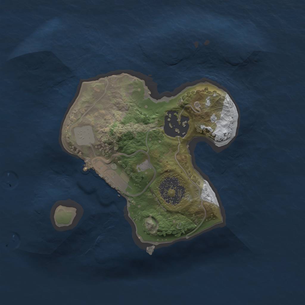 Rust Map: Procedural Map, Size: 1700, Seed: 29, 7 Monuments
