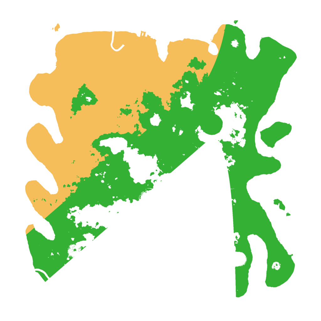 Biome Rust Map: Procedural Map, Size: 4000, Seed: 3242352