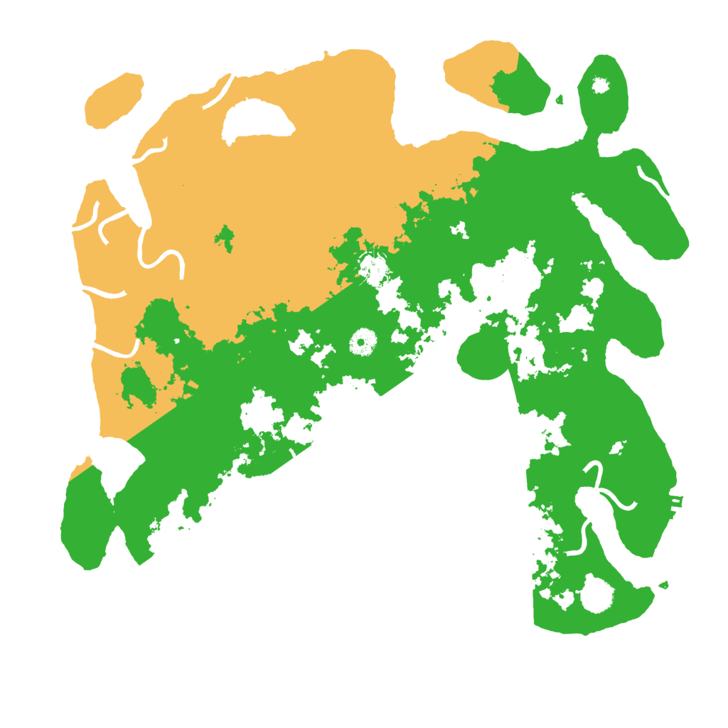 Biome Rust Map: Procedural Map, Size: 4000, Seed: 699965